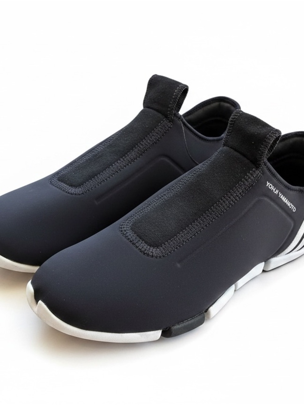 Y-3 Yohji Yamamoto x Adidas FW65749 Neoprene SlipOn Sneakers Black Unisex  8/9.5